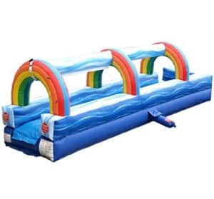 Slip and slide rental right view